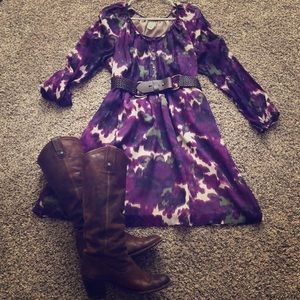 J. Crew bohemian dress